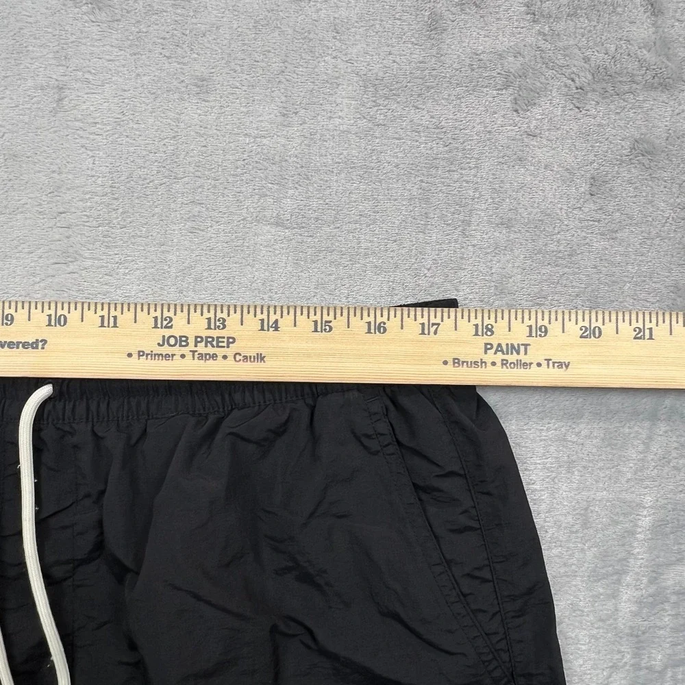 Empyre Swim Trunks Men XL Black Recycled Nylon Mesh Lined Logo Shorts